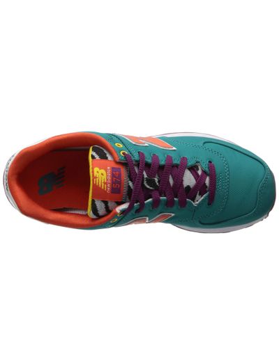 New Balance Wl574 - Pop Safari in Blue/Purple (Blue) | Lyst