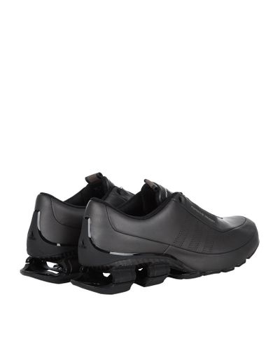 Porsche Design Bounce S4 Leather Running Shoe in Black for Men - Lyst