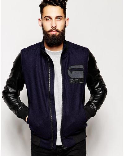 g star varsity jacket