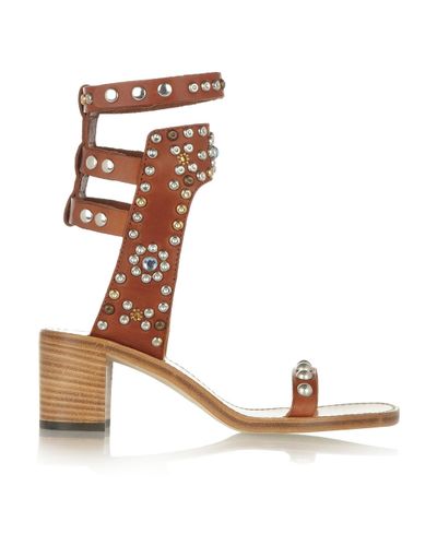 isabel marant tan sandals