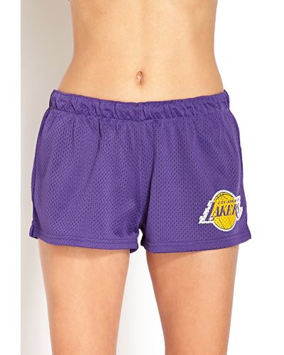 women's laker shorts