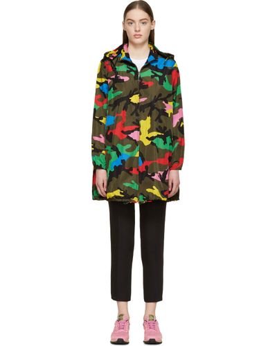 multicolor camo jacket