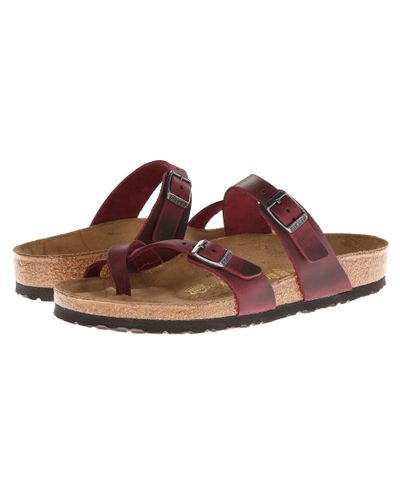 birkenstock red mayari