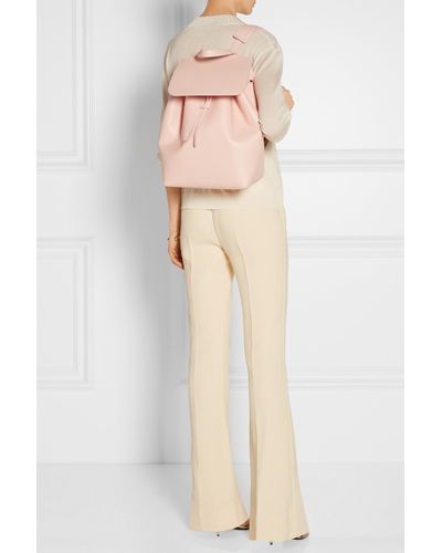 mansur gavriel leather backpack