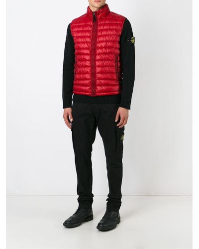 long sleeve gilet