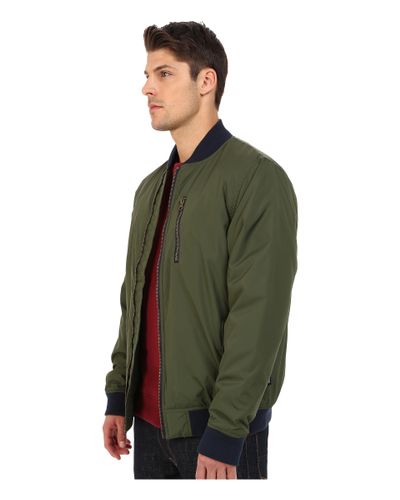 vans barlowe bomber jacket