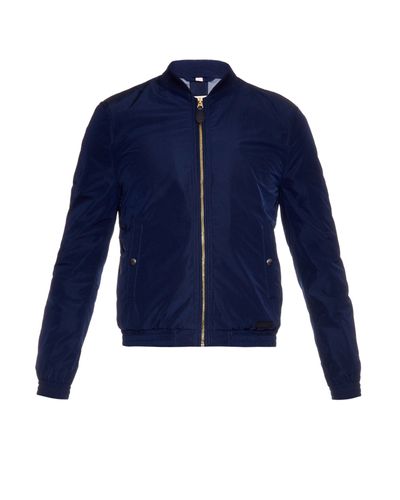 navy blue burberry jacket