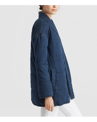 eileen fisher quilted jacket