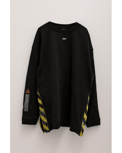 off white tape sweater