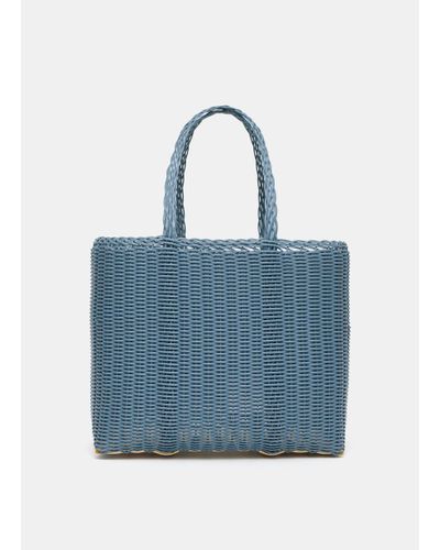 Palorosa | Lace Tote Basket Bag | Mociun Small / Pistachio