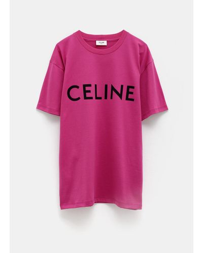 セリーヌ　Tシャツ　ピンク