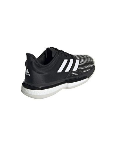 adidas Solecourt Boost Clay Tennis/padel Tennis Shoes in Black for Men - Lyst