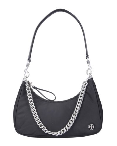 Tory Burch Synthetic Small Crescent 151 Recycled Nylon Mercer Bag in ...