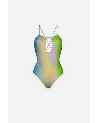 Paloma Wool Maya Swimwear in Green | Lyst