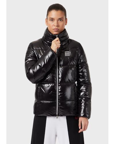 Emporio Armani Bomber With Ardor 7 Padding in Black | Lyst UK