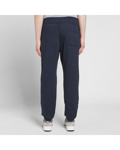 Save Khaki Supima Fleece Lined Sweat Pant in Blue for Men - Lyst