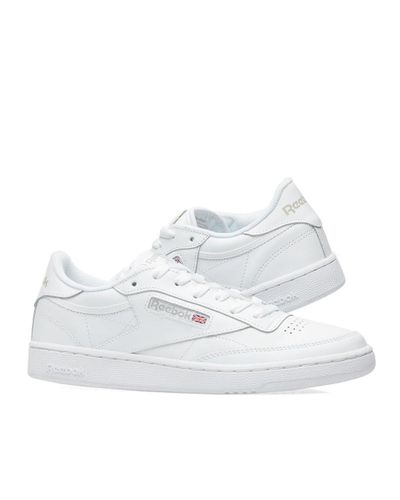 reebok club c 85 leather white