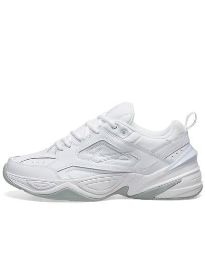 Nike Leather M2k Tekno Sneakers in White for Men - Lyst