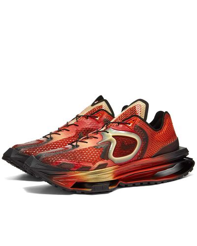 nike zoom red and black