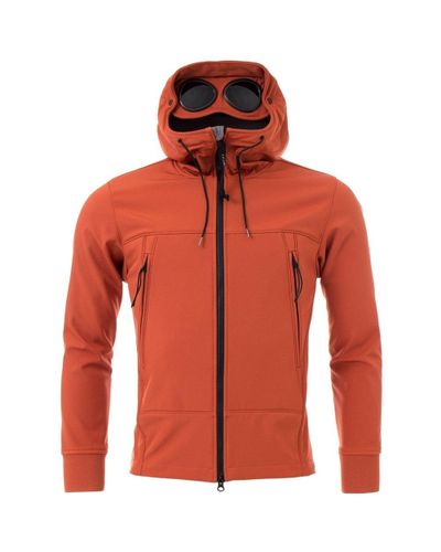 cp company soft shell orange