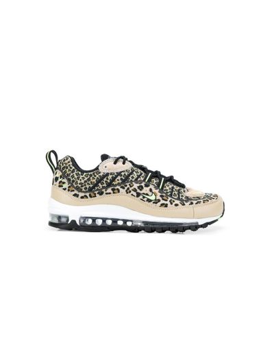nike 98 leopard print