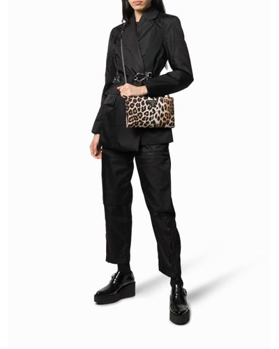 prada leopard clutch