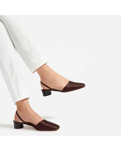 Everlane square toe slingback Outlet