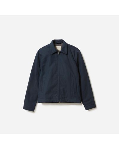 filled canvas jacket