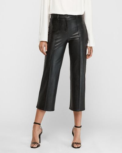 Express High Waisted Faux Leather 