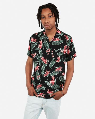 Express Cotton Short Sleeve Rayon 