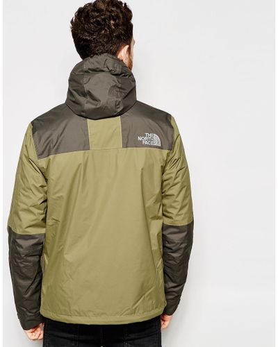 the north face mountain jacket green