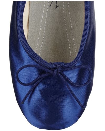blue ballerina slippers