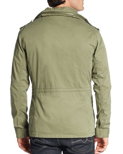 Superdry Rookie Military Jacket in Green for Men - Lyst