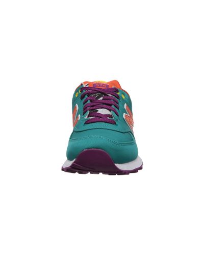New Balance Wl574 - Pop Safari in Blue 
