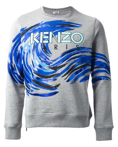 Kenzo grey sweatshirt Clearance