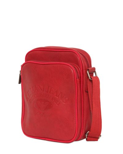 red bag for men