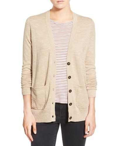 madewell marled cardigan