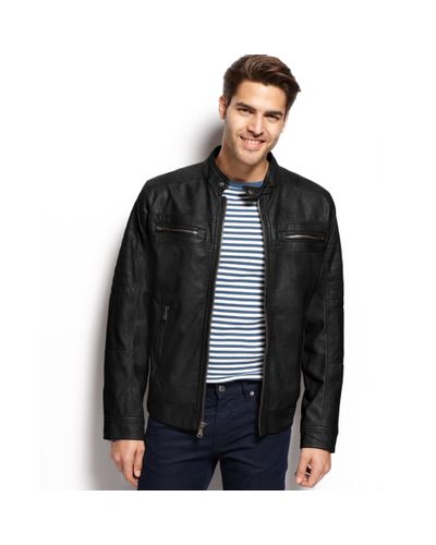 calvin klein polyurethane jacket