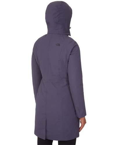 The North Face Suzanne Triclimate Trench Coat in Blue - Lyst
