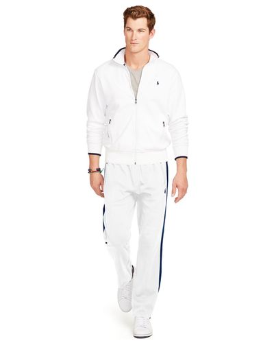 polo interlock track pants