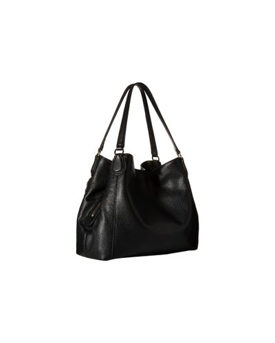 coach edie shoulder bolsa with large whiplash