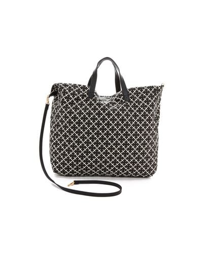 By Malene Birger Leather Agrippa Tote in Black - Lyst