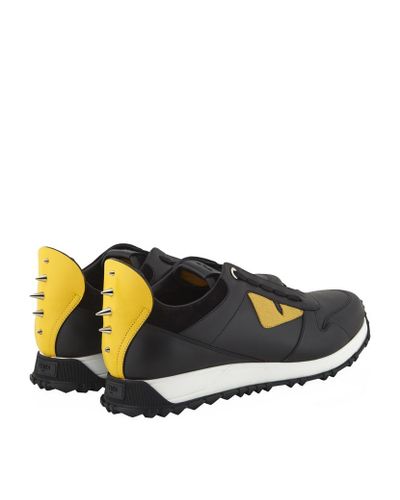 fendi monster sneaker