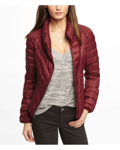 express red puffer jacket
