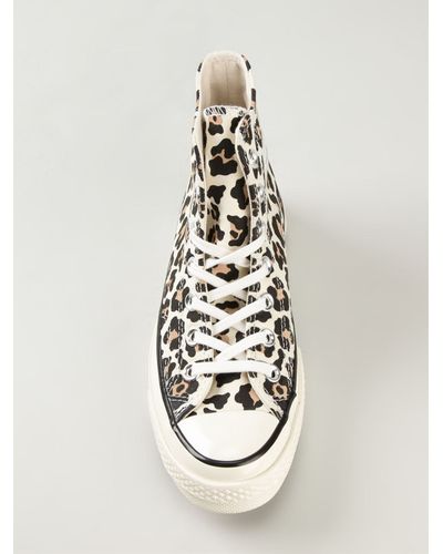 leopard print converse size 4