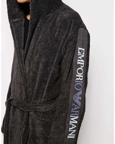 Emporio armani dressing gown clearance