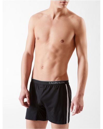 Calvin Klein Underwear Ck One Micro Slim Fit Boxers in Black for Men - Lyst