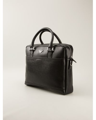 armani briefcase