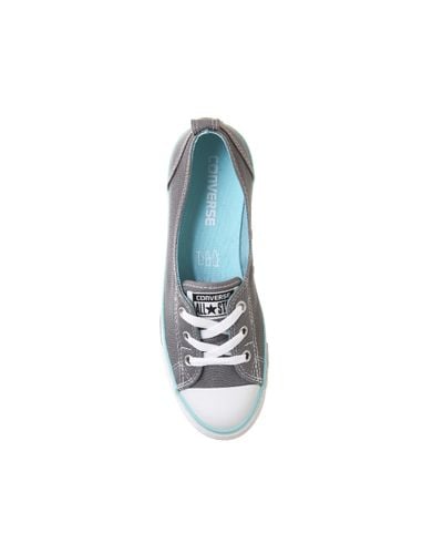 converse ballet lace grey