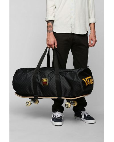 Urban Outfitters Vans Black Label Skateboards Duffle Bag in Charcoal (Gray)  for Men - Lyst